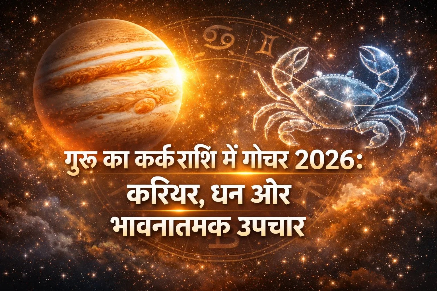 Jupiter Transit 2026 into Cancer: Boosting Career Growth, Wealth and Emotional Healing Remedies