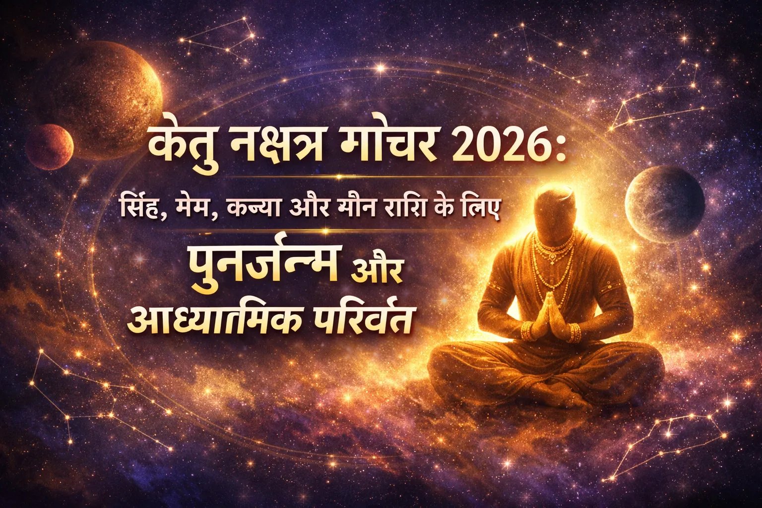 Ketu Nakshatra Transit 2026: Rebirth and Spiritual Transformation for Leo, Aries, Virgo, and Pisces