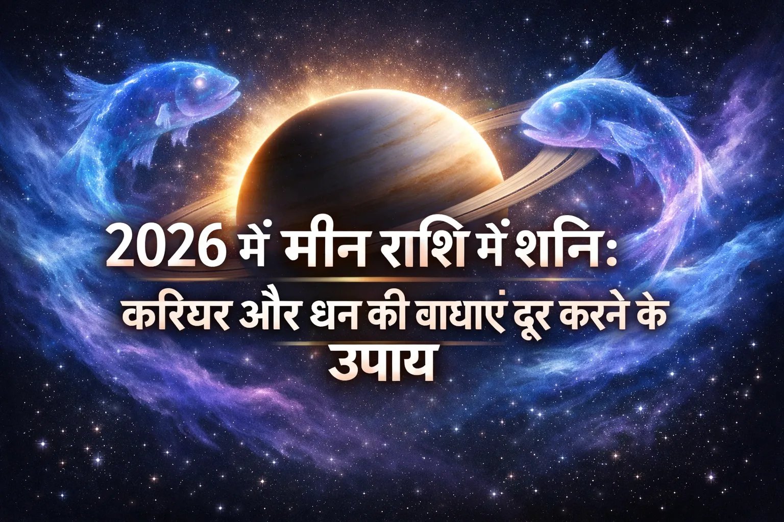 Navigating 2026 Saturn in Pisces: Remedies for Career Stagnation and Financial Blockages