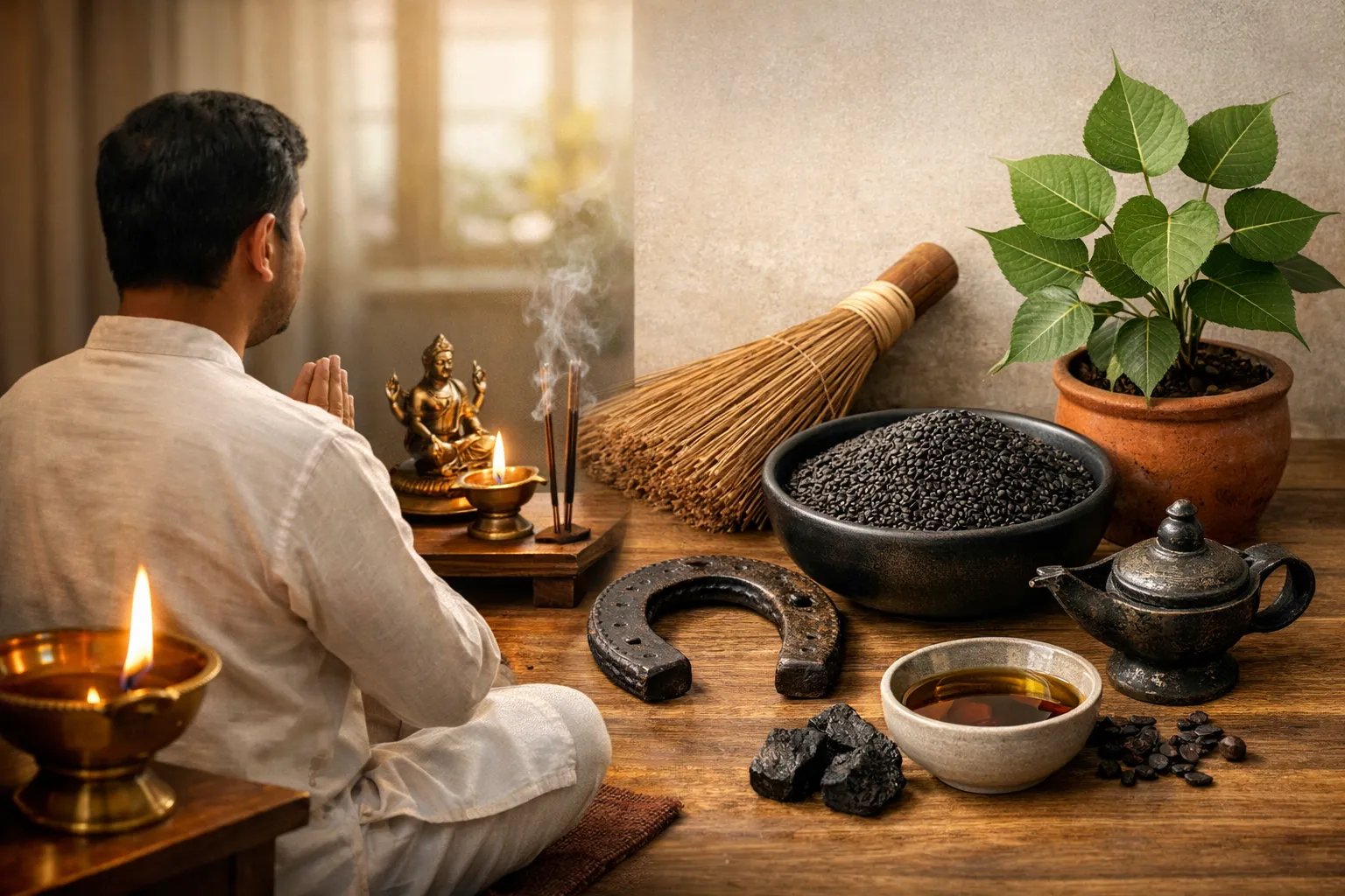 Saturn Sade Sati Remedies 2026: Simple Home Rituals (No Pandit Needed)
